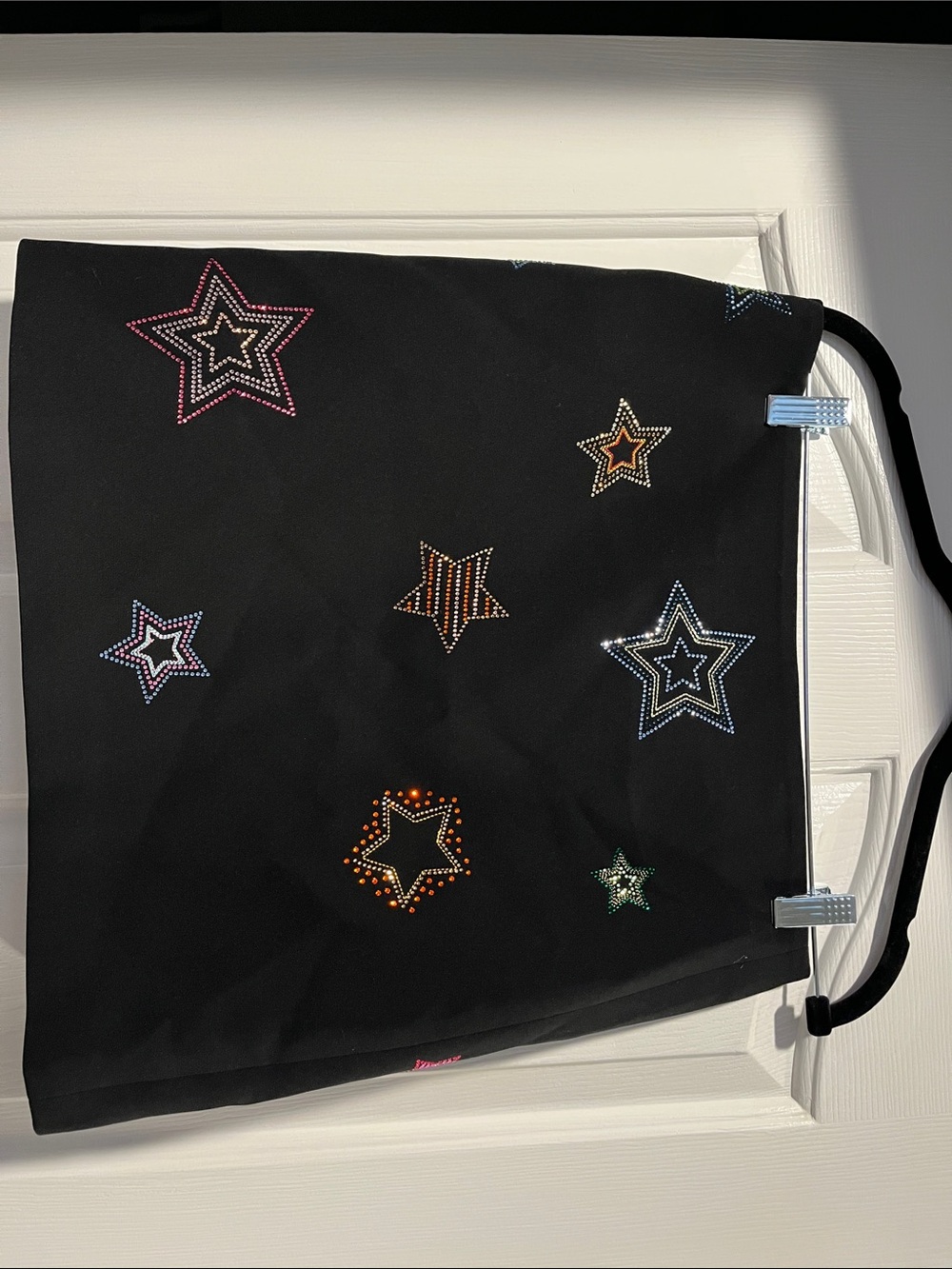 cinq a sept Black Blazer and skirt with Multicolor Star Embellishments - Picture 5 of 15